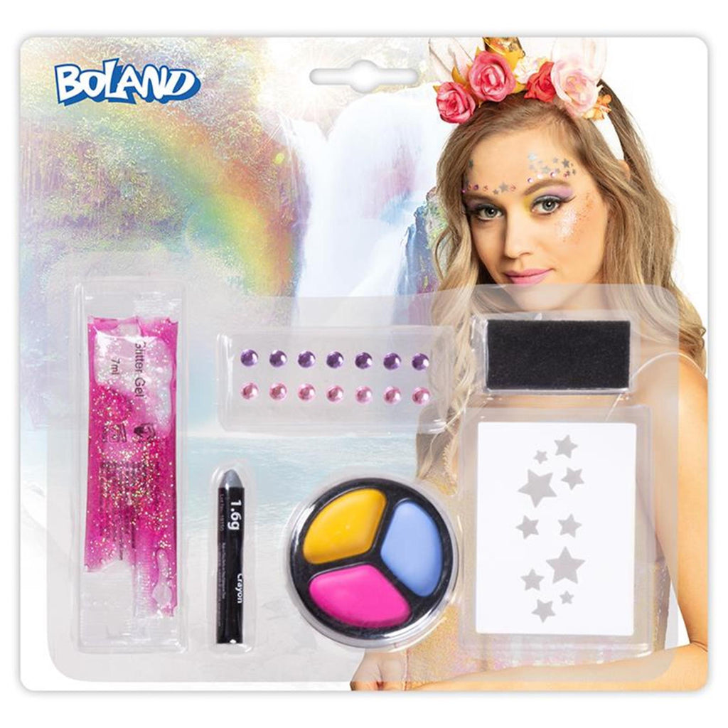 Boland make-up set eenhoorn