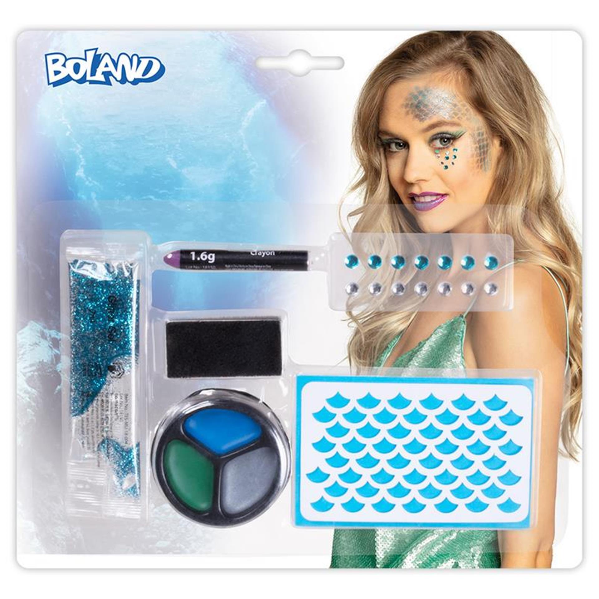 Boland make-up set zeemeermin