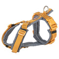 Trixie - hondentuig - premium - trekking - curry geel grafiet grijs - 53-64x2 cm