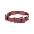 Trixie - halsband hond premium sangria rood