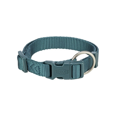 Trixie - halsband hond premium petrol blauw