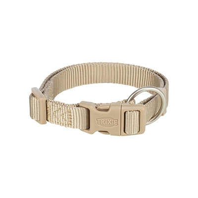 Trixie - halsband hond premium zand taupe