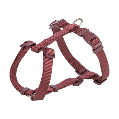 Trixie - hondentuig premium h-tuig sangria rood