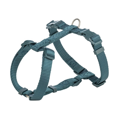 Trixie - hondentuig premium h-tuig petrol blauw