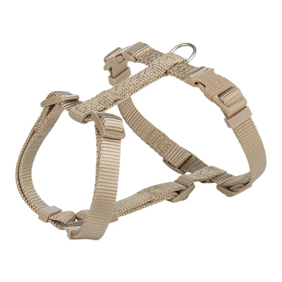 Trixie - hondentuig premium h-tuig zand taupe