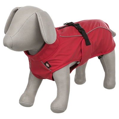Trixie - regenjas hond vimy rood