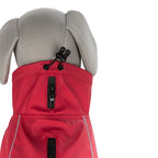 Trixie - regenjas hond vimy rood