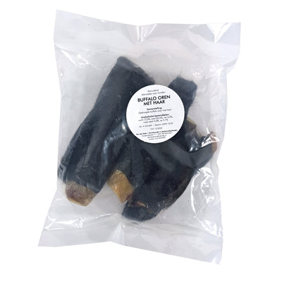 Petsnack buffalo oren met haar
