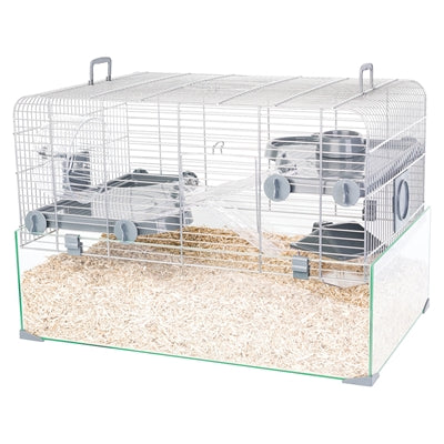 Zolux panas 60 - dierenverblijf - 59x39x40 cm grijs