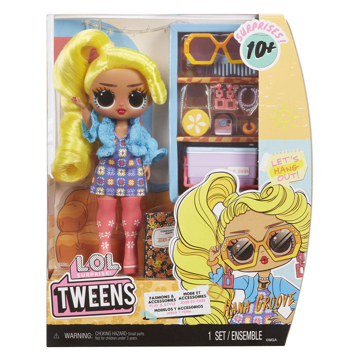 L.O.L. Surprise! - Surprise! tweens modepoppen - 165 cm - hana groove