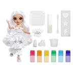Rainbow High - Rainbow High watercolor & create-modepop - bruine ogen