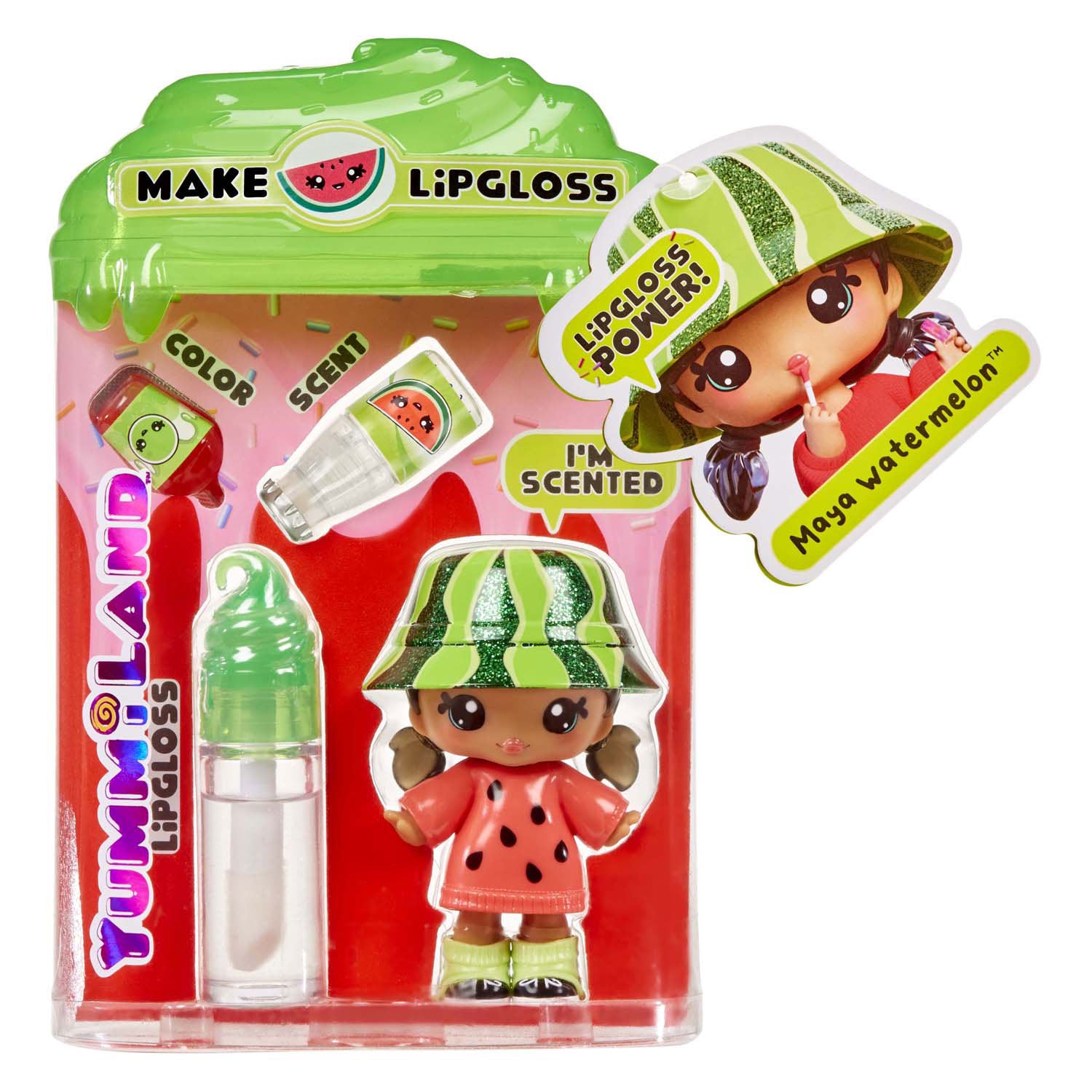 Yummiland lipgloss doll character assorti | 9 stuks