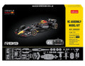 Rastar bouwpakket van de red bull rb19 rc auto