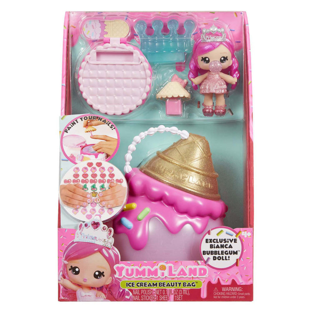 Yummiland - Yummiland beauty bag playset - lipgloss pop ijshoorntje