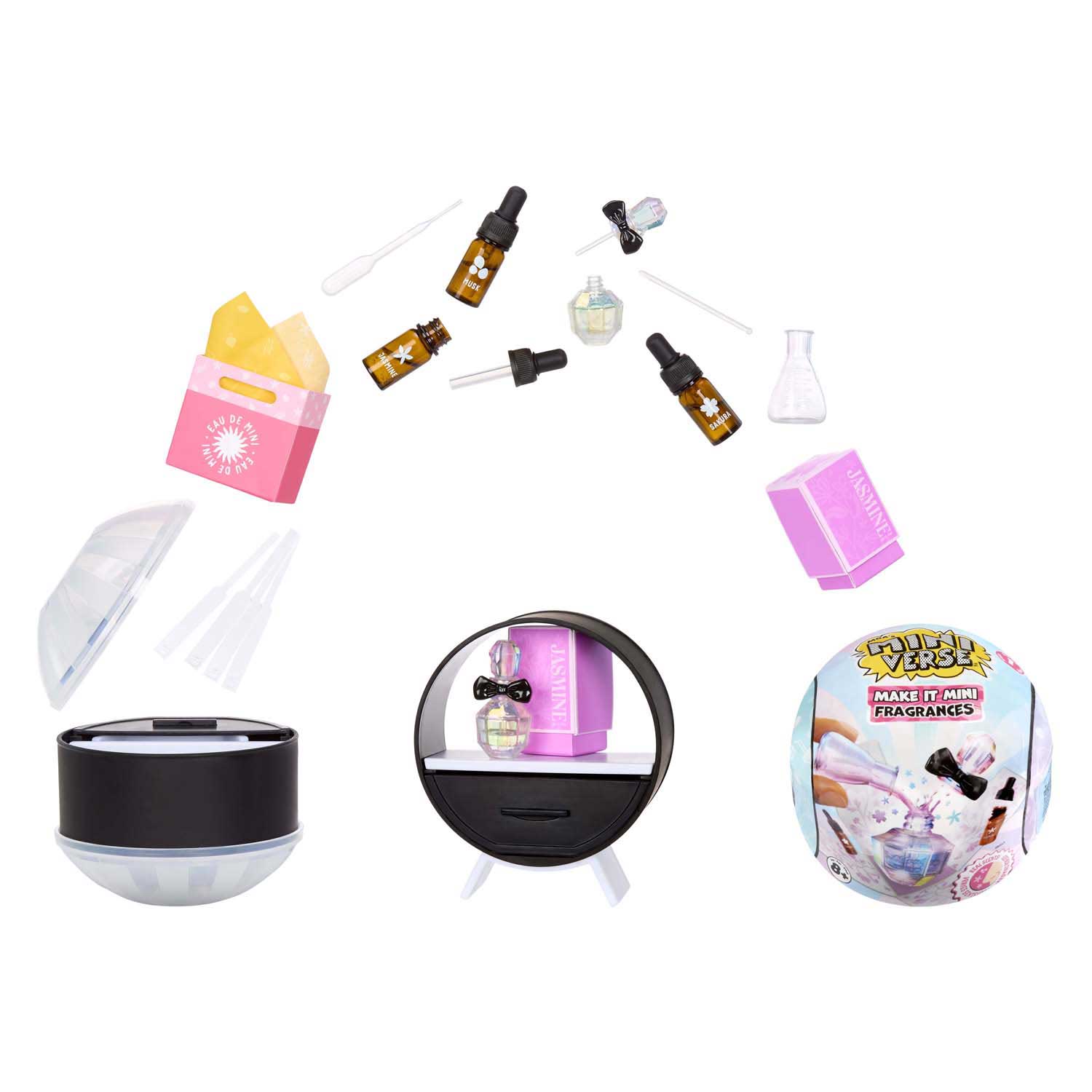 Mga entertainment mga's miniverse - make it mini fragrances - mini parfum maken