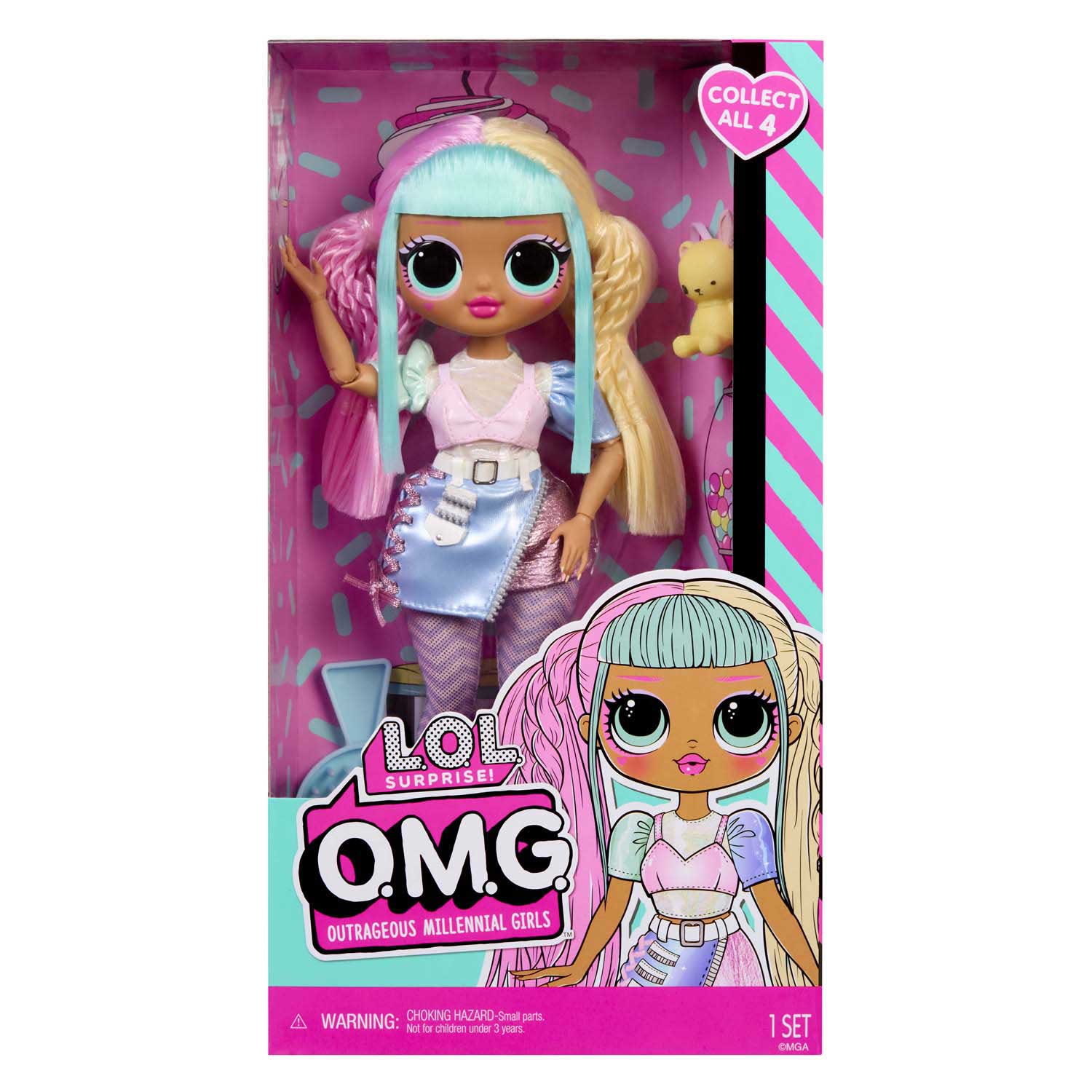 L.o.l. surprise omg entry doll candylicious | 2 stuks