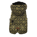 Croci - hondenjas goldfinger waterproof geel / zwart