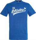 T-shirt go retrievers blauw