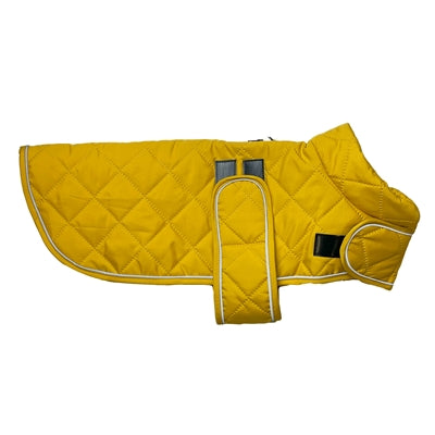 Happy Pet - Happy Pet hondenjas go walk quilted classic mosterd