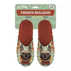 pantoffel french bulldog franse bulldog oranje