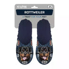 Pantoffel rottweiler donkerblauw