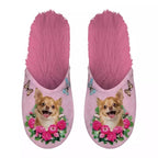 Pantoffel chihuahua roze
