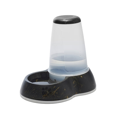 Savic - Savic drinkbak loop marble zwart / goud