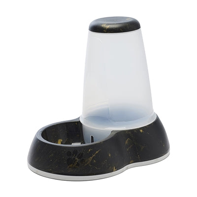Savic - Savic drinkbak loop marble zwart / goud