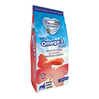 Renske - mighty omega plus zalm geperst hypoallergeen