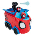 Jazwares marvel spidey web spinning hauler auto