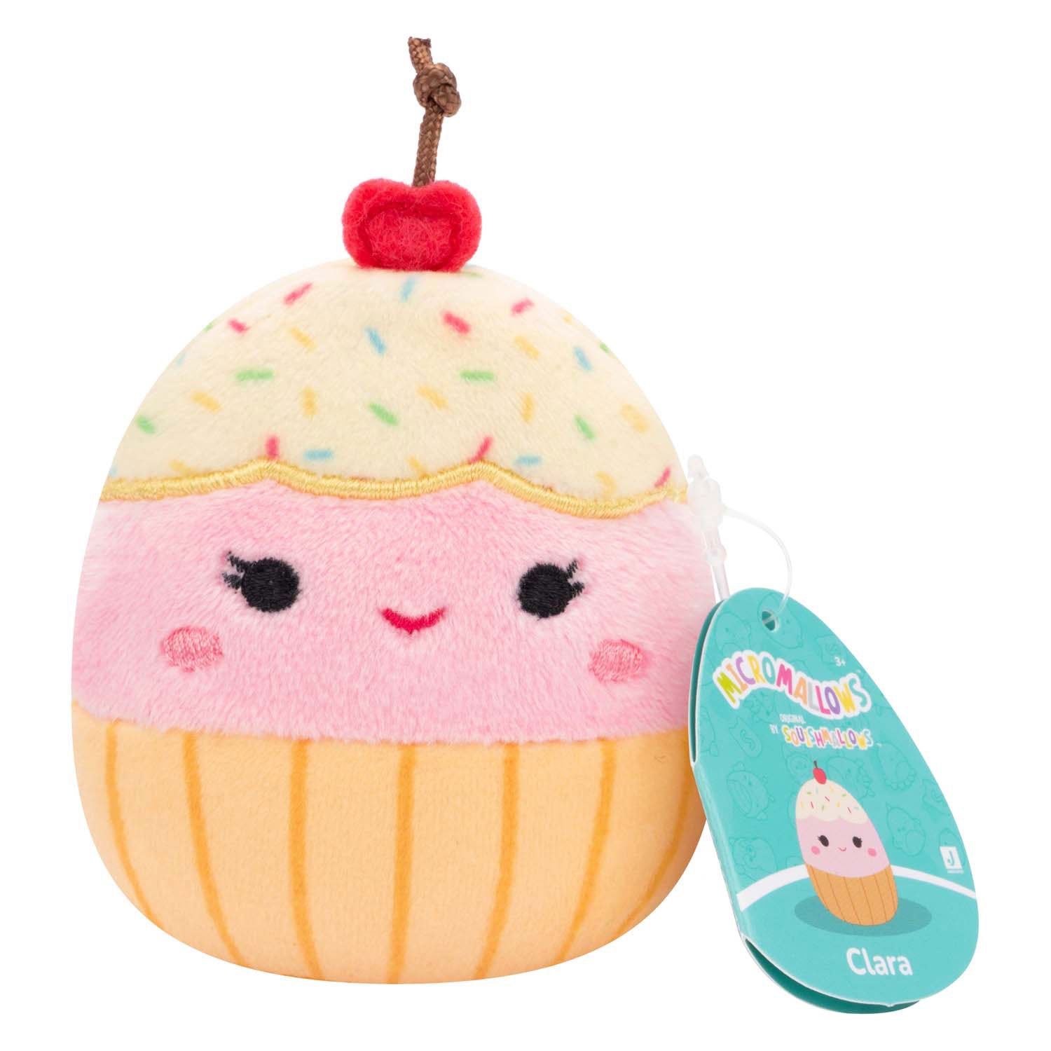 Squishmallows knuffel pluche - micromallows, 4-pack