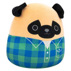 Squishmallows knuffel pluche - prince mopshond, 30cm