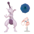 Jazwares pokémon battle figuren mew en mewtwo