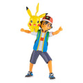 Jazwares pokémon battle feature figuur - ash pikachu