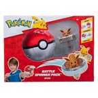 Jazwares - Jazwares Pokémon battle spinner game - eevee & pokéball