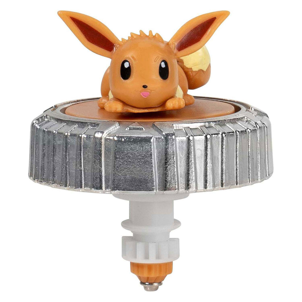 Jazwares - Jazwares Pokémon battle spinner game - eevee & pokéball