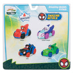 Jazwares spidey and his amazing friends - 4 bundle pack amazing metals