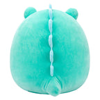 Squishmallows knuffel pluche - tortuga blauwgroene alligator, 40cm