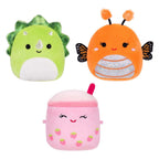 Jazwares squishmallows knuffel pluche - micromallows mony, tristan, victoria - 3dlg.
