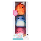 Squishmallows knuffel pluche - micromallows auggie, weaver, zinx - 3dlg.