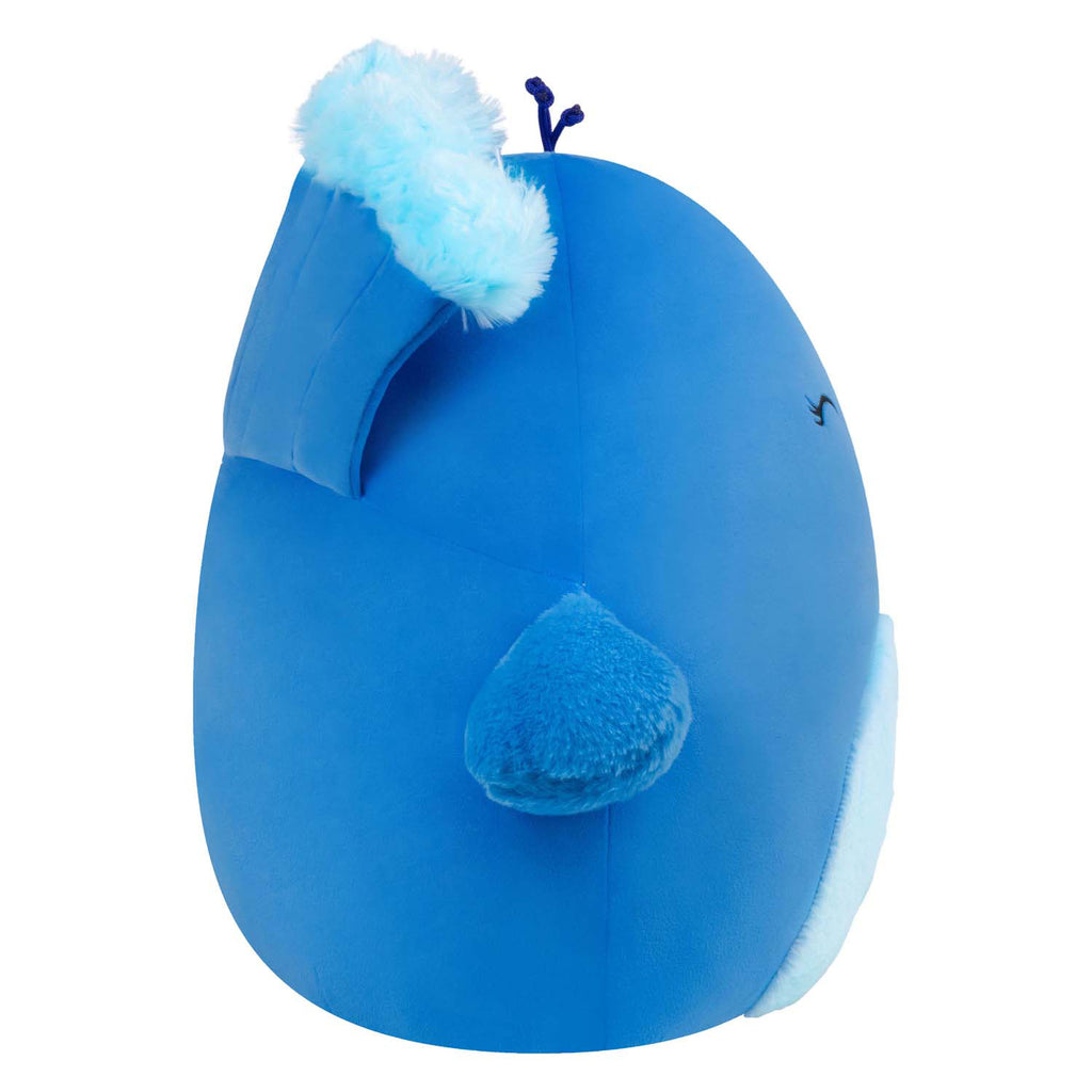 Jazwares squishmallows knuffel pluche - priscilla the blue peacock - 40cm