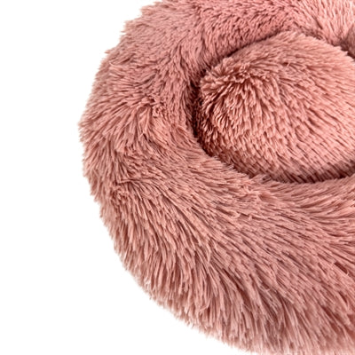 Sazzz fluffy - hondenmand - oudroze - 65x65x15 cm