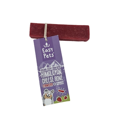 Easypets - himalayan cheese bone kaas bot aardbei