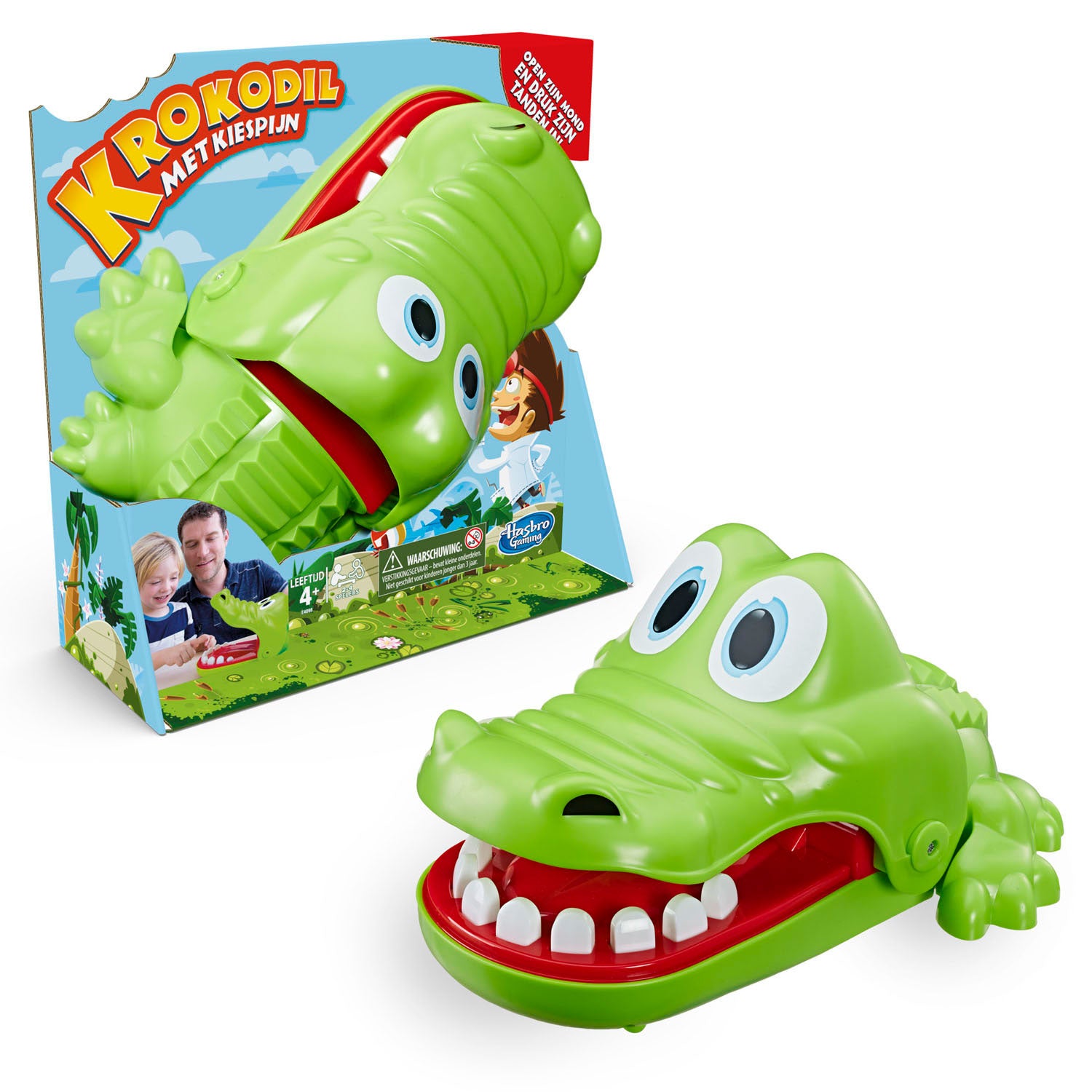 Hasbro gaming krokodil met kiespijn