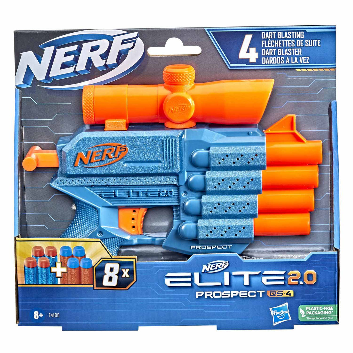 NERF - NERF elite 2.0 prospect qs 4 - blaster