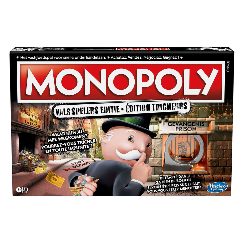 Hasbro monopoly cheaters edition belgie