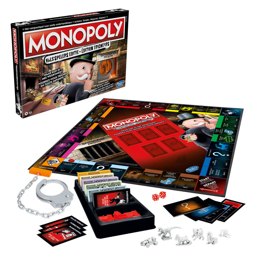 Hasbro monopoly cheaters edition belgie