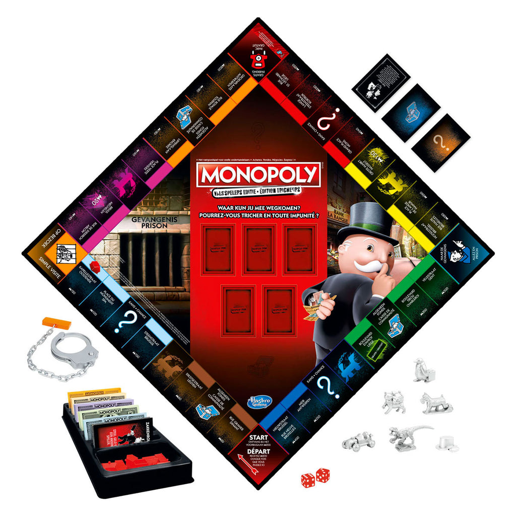 Hasbro monopoly cheaters edition belgie