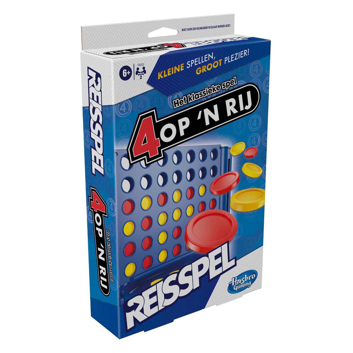 Hasbro Gaming - Hasbro Gaming 4 op een lijn reisspel