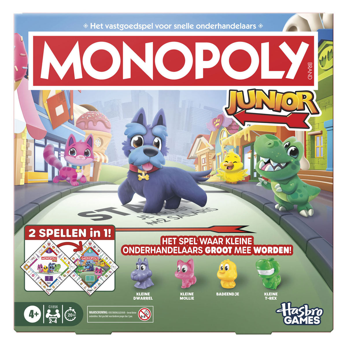 Hasbro monopoly junior nl